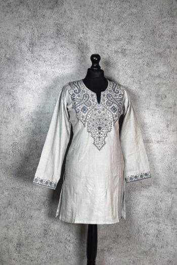 Silver Willow Kashmiri Short Kurti