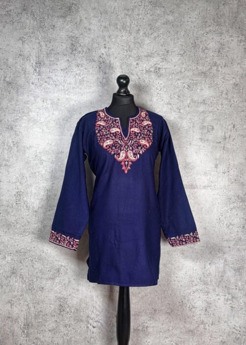 Starlace Embroidered Short Kurti