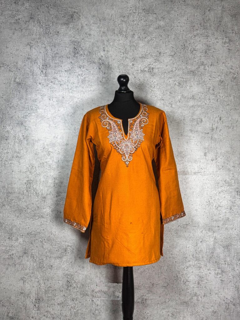 Autumn Crest Kashmiri Short Kurti