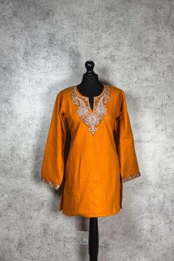 Autumn Crest Kashmiri Short Kurti