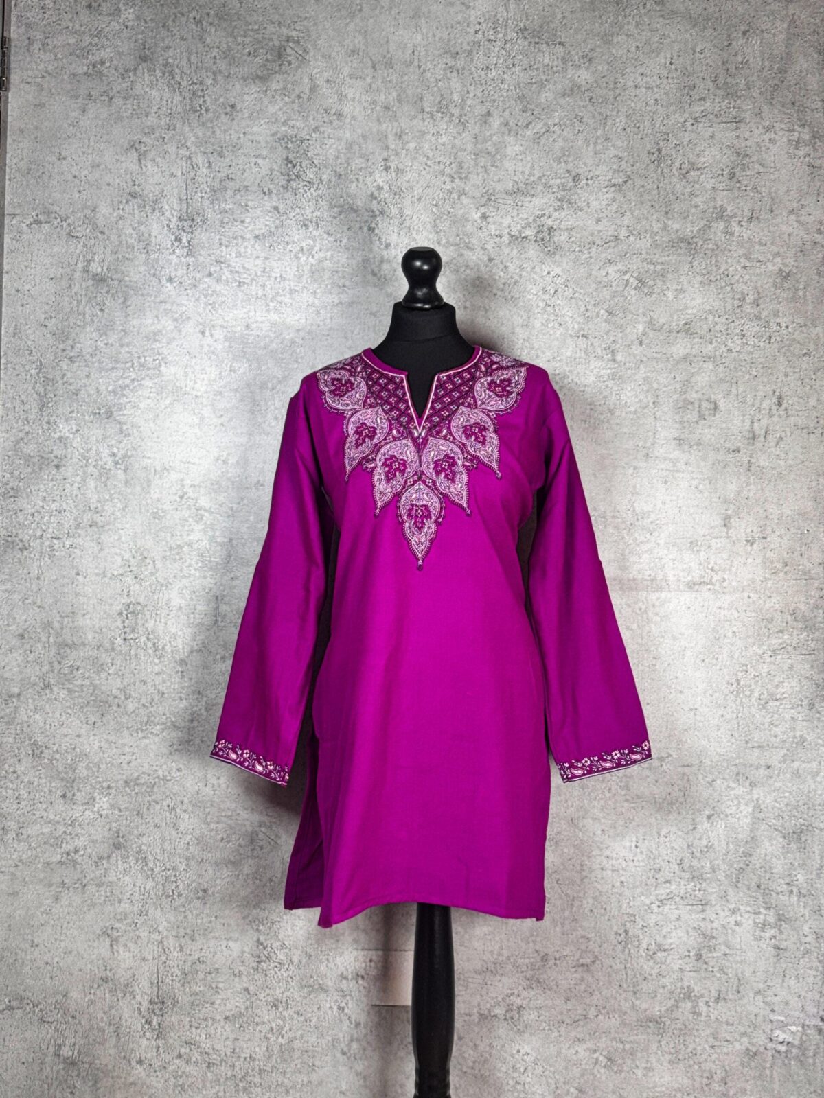 Moonflower Kashmiri Short Kurti
