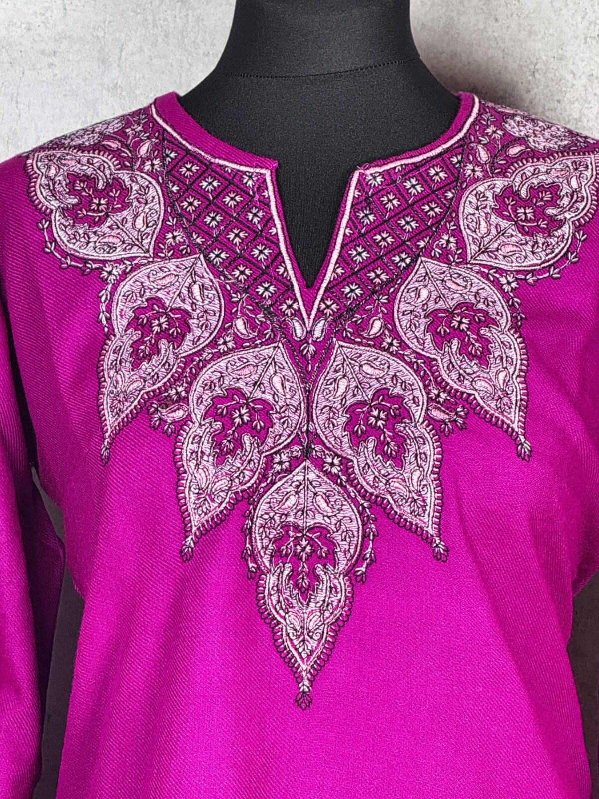 Moonflower Kashmiri Short Kurti