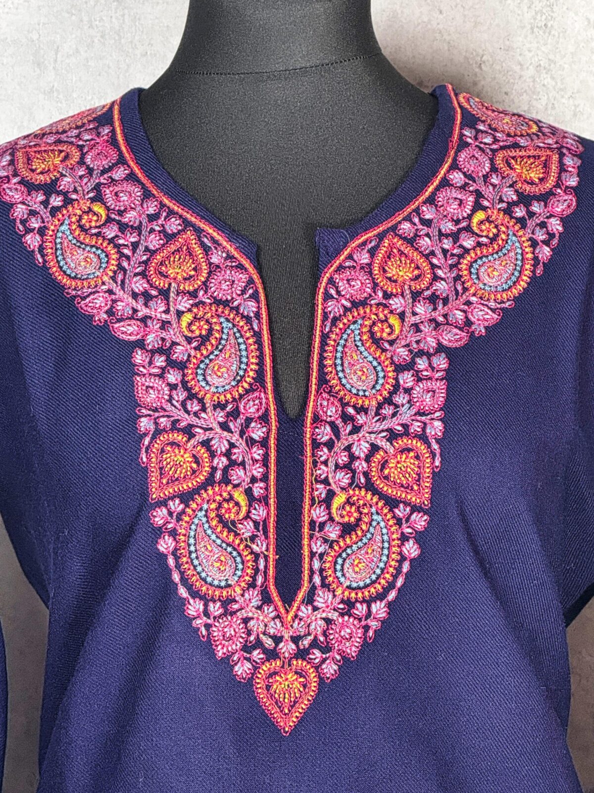 Noorvine Kashmiri Short Kurti