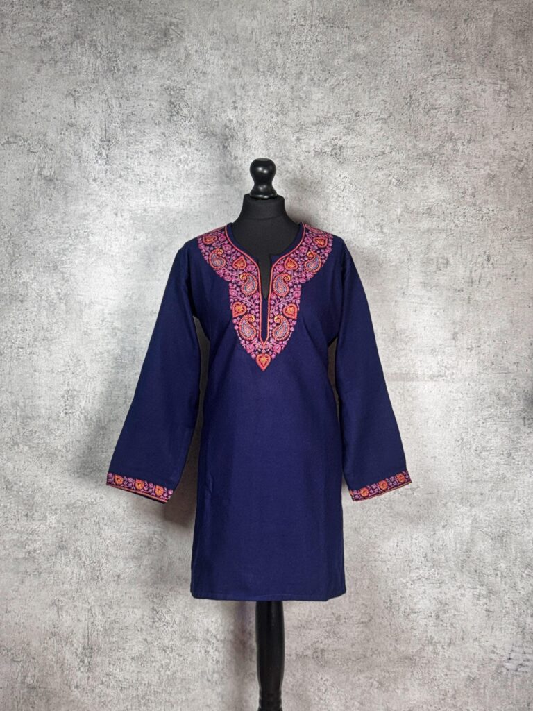 Noorvine Kashmiri Short Kurti