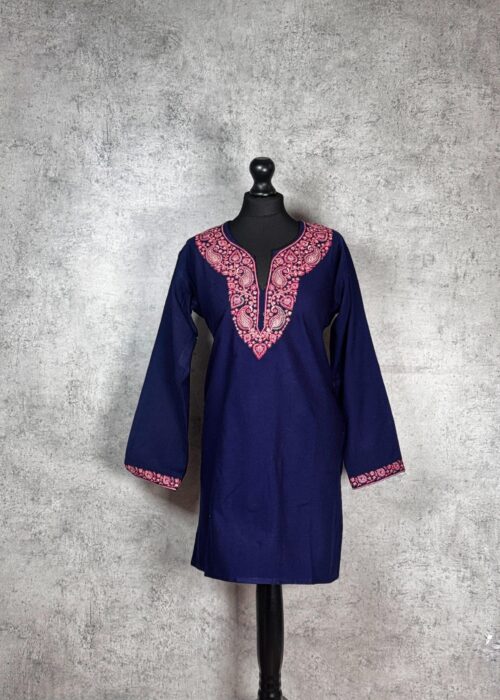 Twilight Paisley Kashmiri Kurti