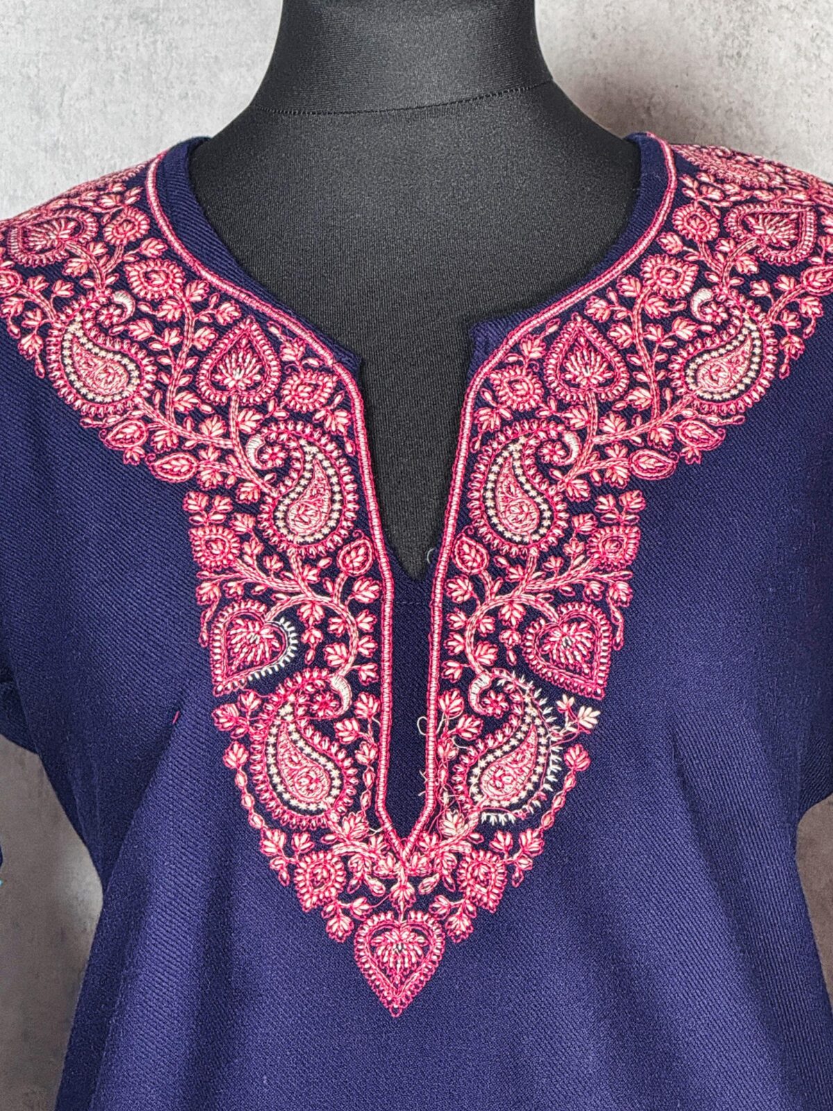 Twilight Paisley Kashmiri Kurti
