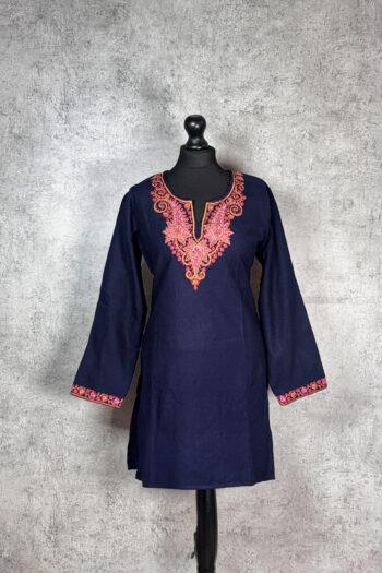 Lunara Kashmiri Short Kurti