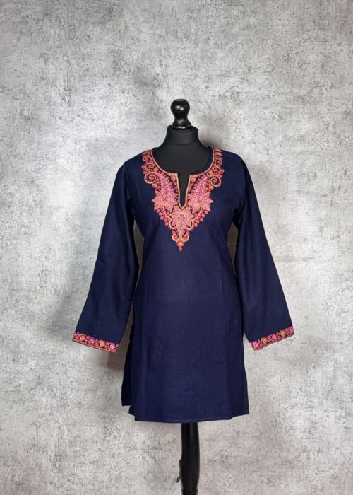 Lunara Kashmiri Short Kurti