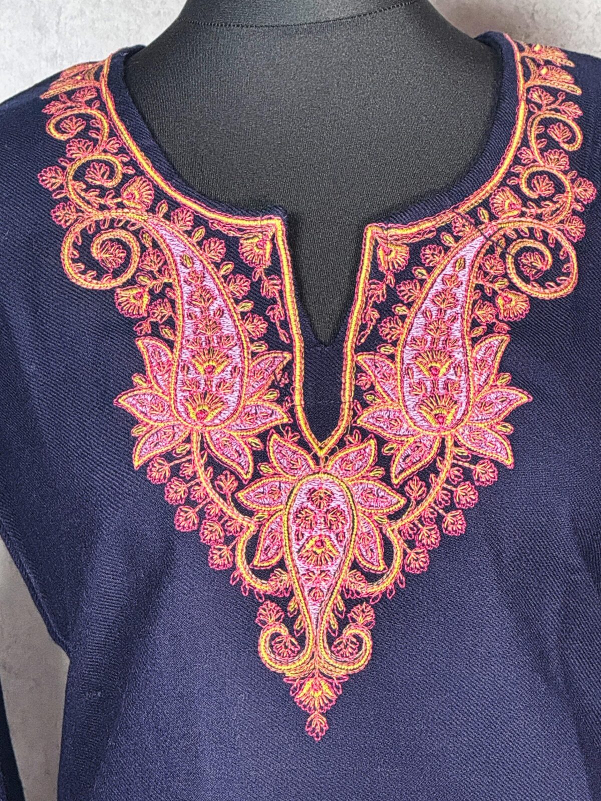 Lunara Kashmiri Short Kurti