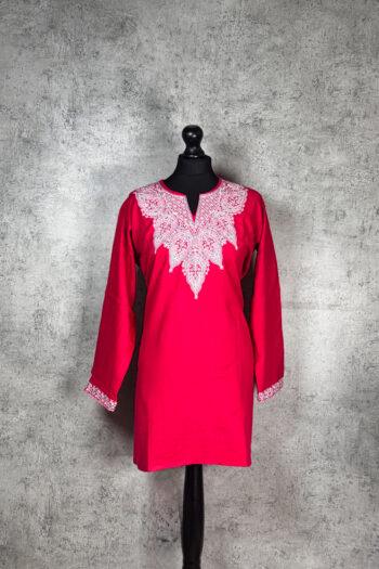 Roselace Heirloom Kashmiri Short Kurti