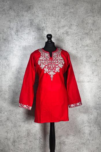 Silkflora Kashmiri Short Kurti