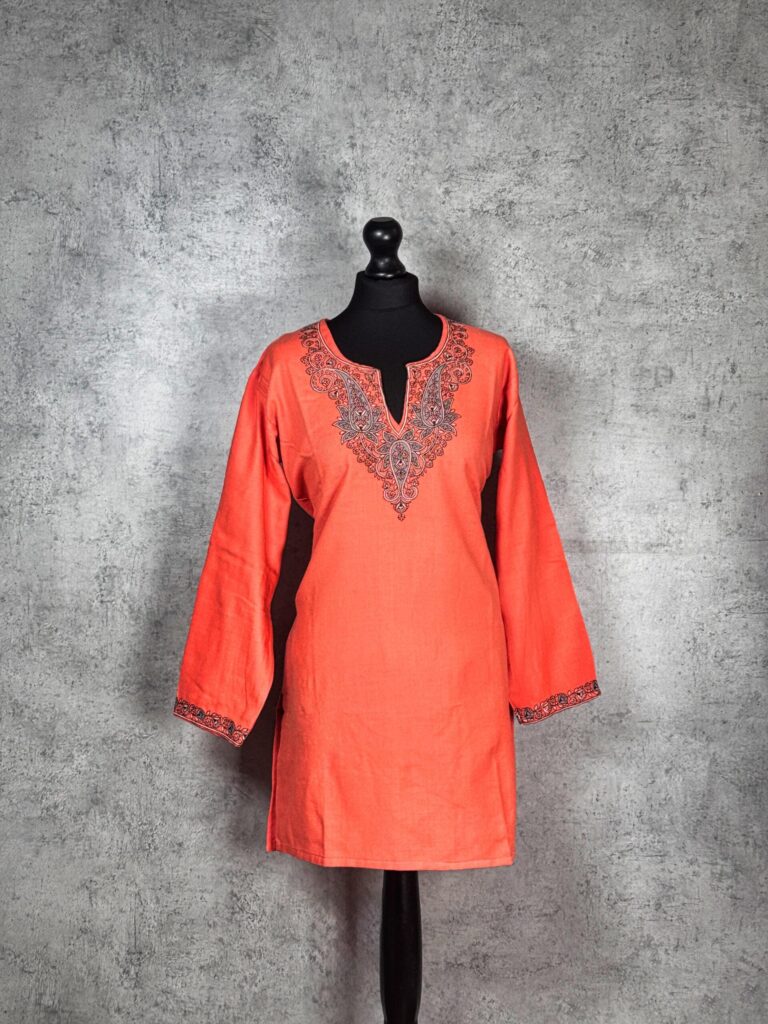 Elowen Vine Kashmiri Short Kurti