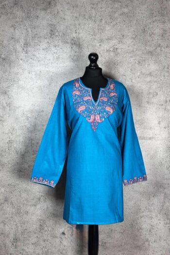 Elysian Thread Kashmiri Short Kurti