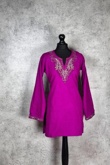 Aurette Vine Kashmiri Short Kurti