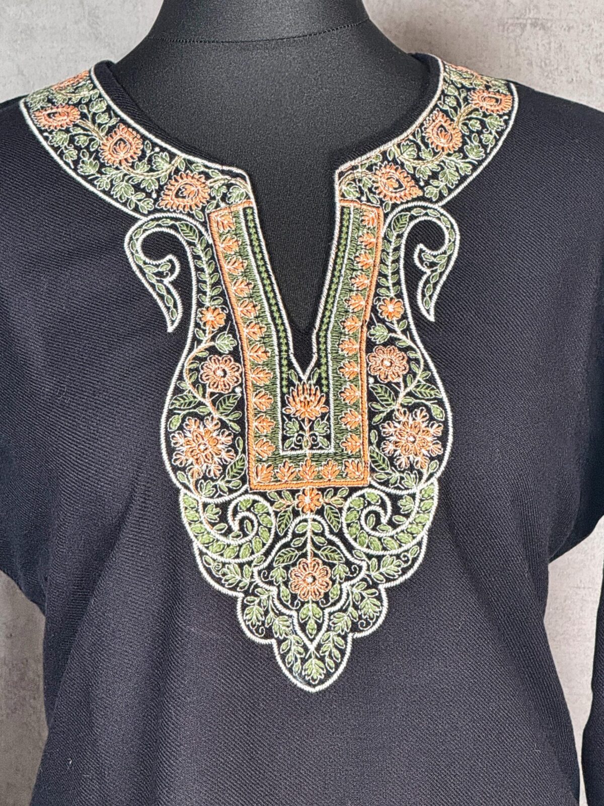 Midnight Zayra Kashmiri Short Kurti