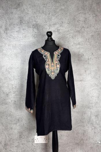 Midnight Zayra Kashmiri Short Kurti