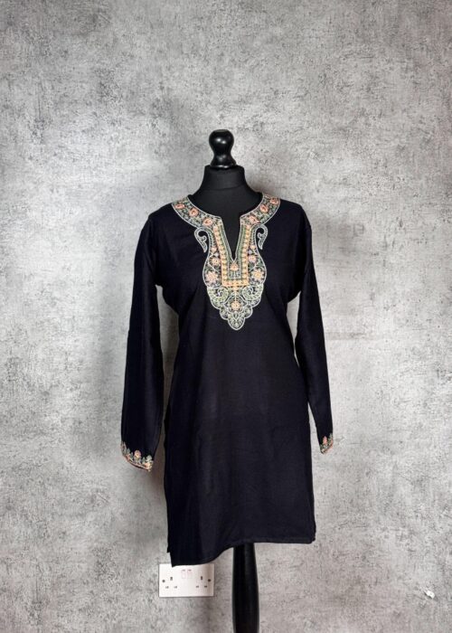 Midnight Zayra Kashmiri Short Kurti