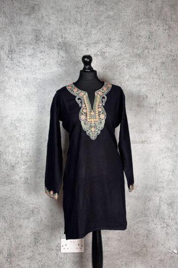 Midnight Zayra Kashmiri Short Kurti
