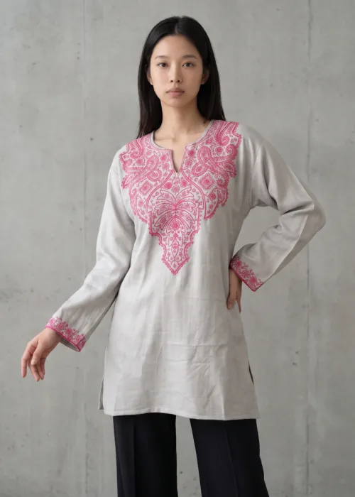 Roseveil Kashmiri Short Kurti