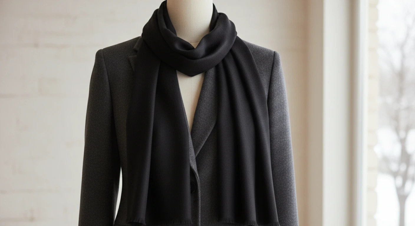 Why a Black Scarf is Essential for Your Winter Wardrobe