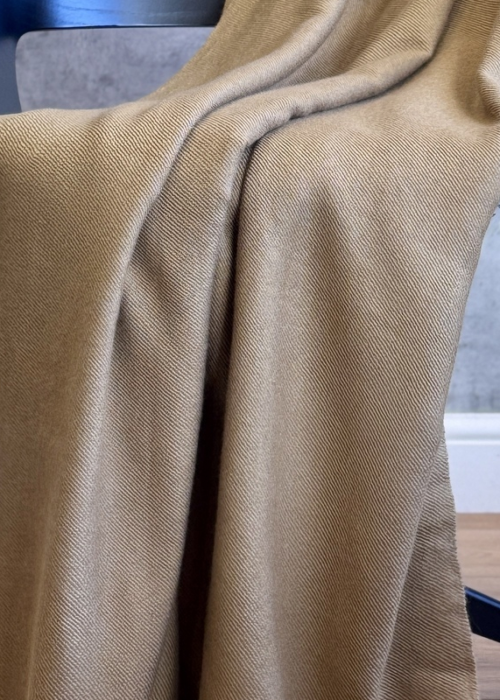 Beige Cashmere Throw/Blanket
