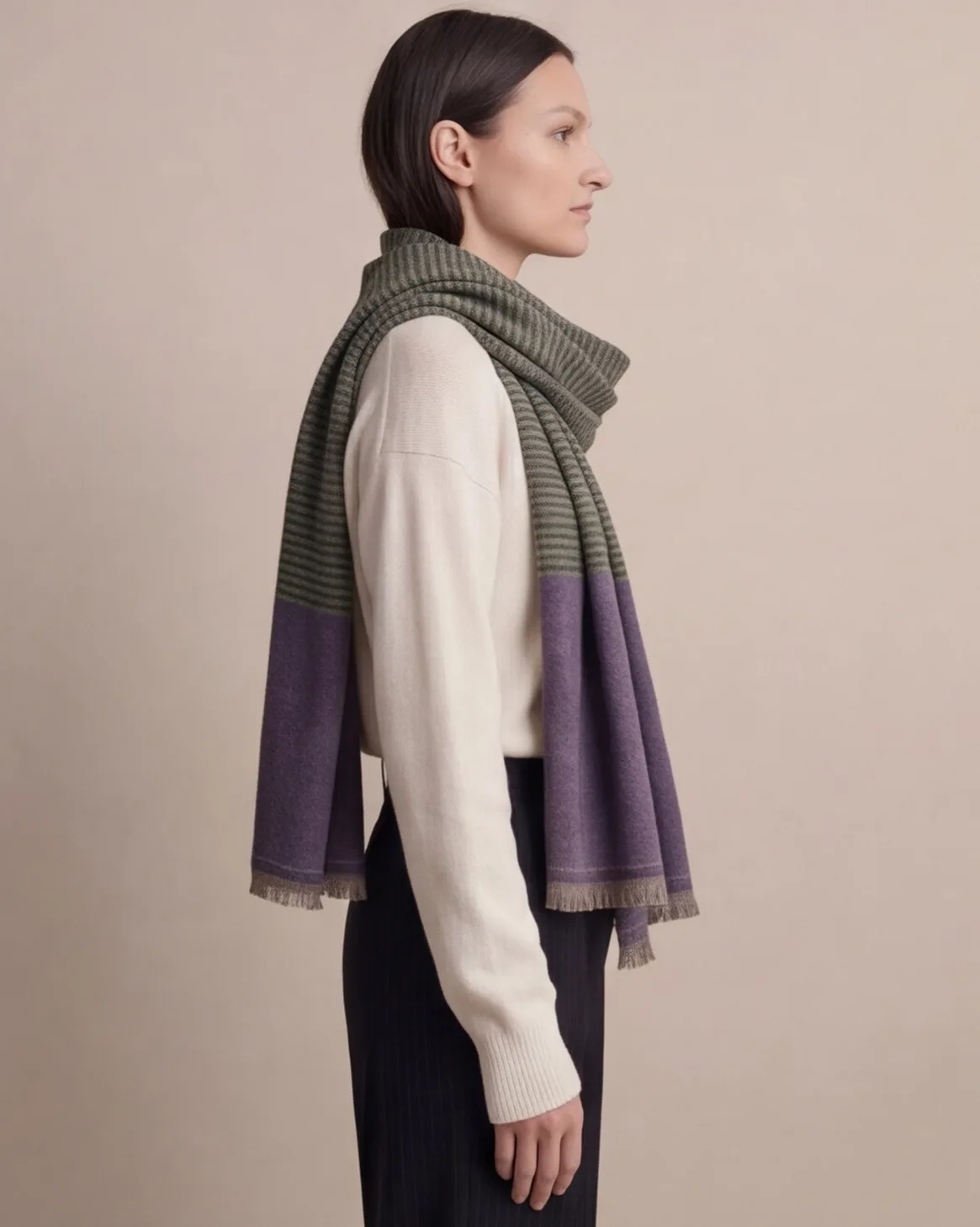 Heritage Pashmina® Neel Saba Handwoven Scarf