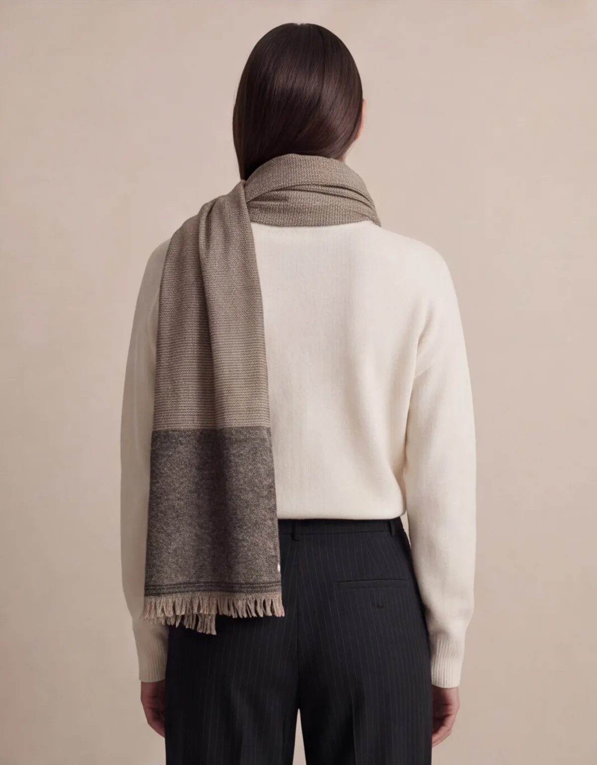 Heritage Pashmina® Sabr Shadow Handwoven Scarf