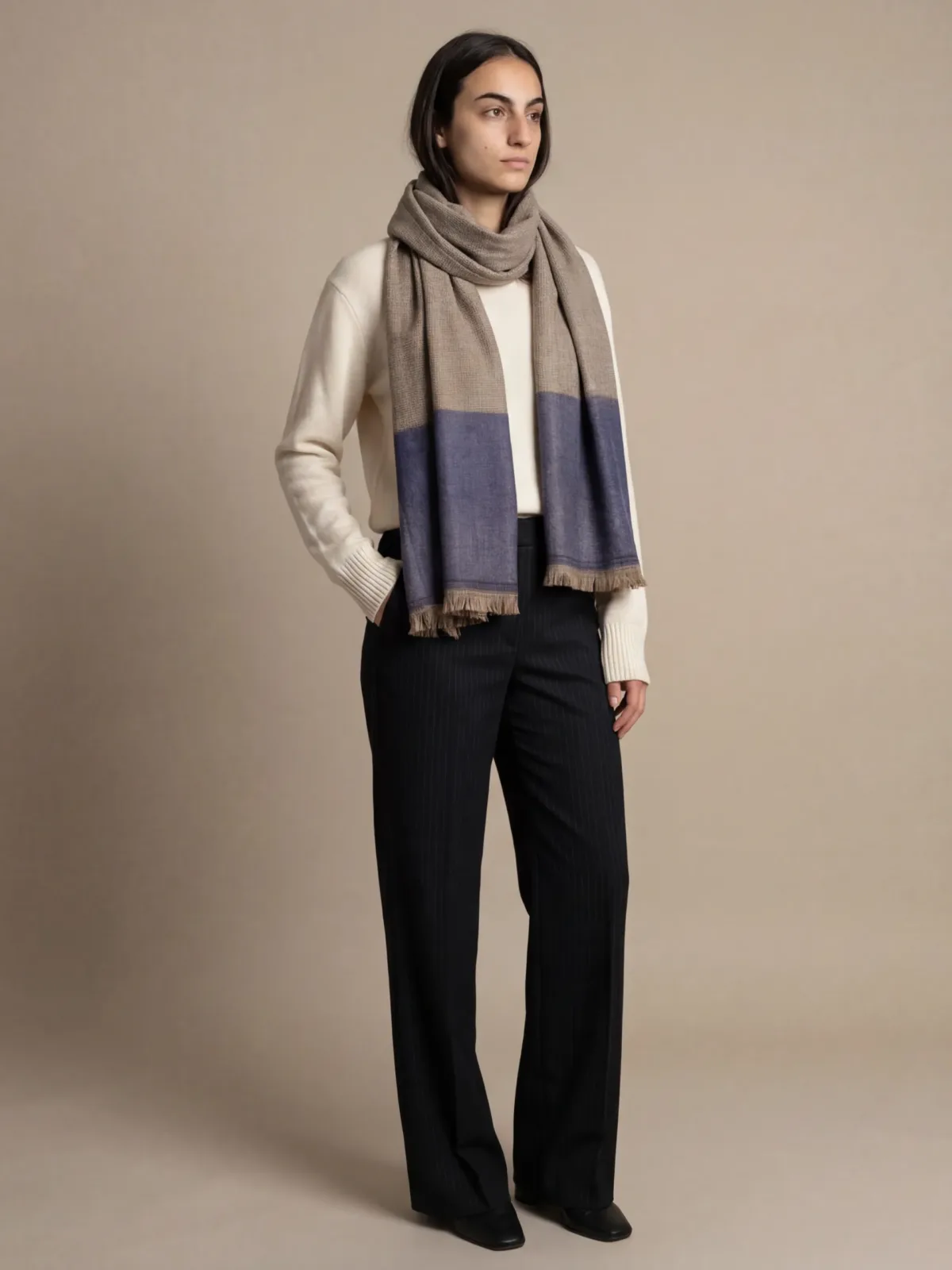 Heritage Pashmina® Sukoot-e-Shab Handwoven Scarf