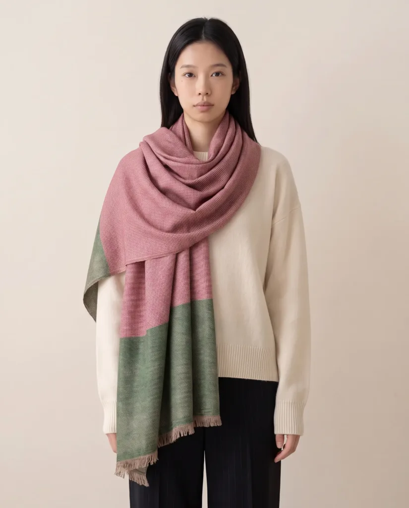 Heritage Pashmina® Roshan Pine Handwoven Scarf