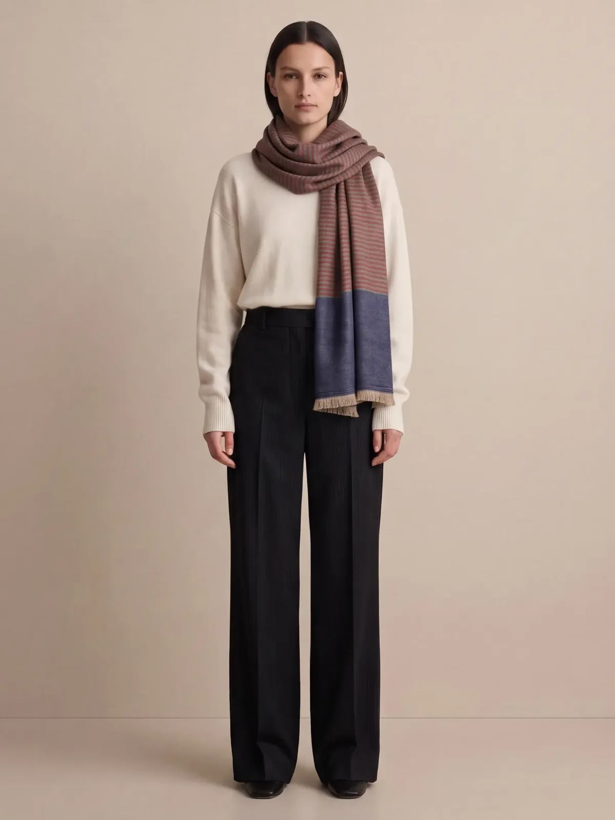 Heritage Pashmina® Sukhan Dusk Handwoven Scarf