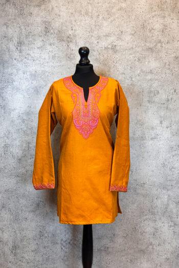 Zarin Petal Kashmiri Short Kurti