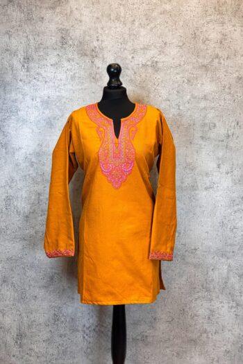 Zarin Petal Kashmiri Short Kurti