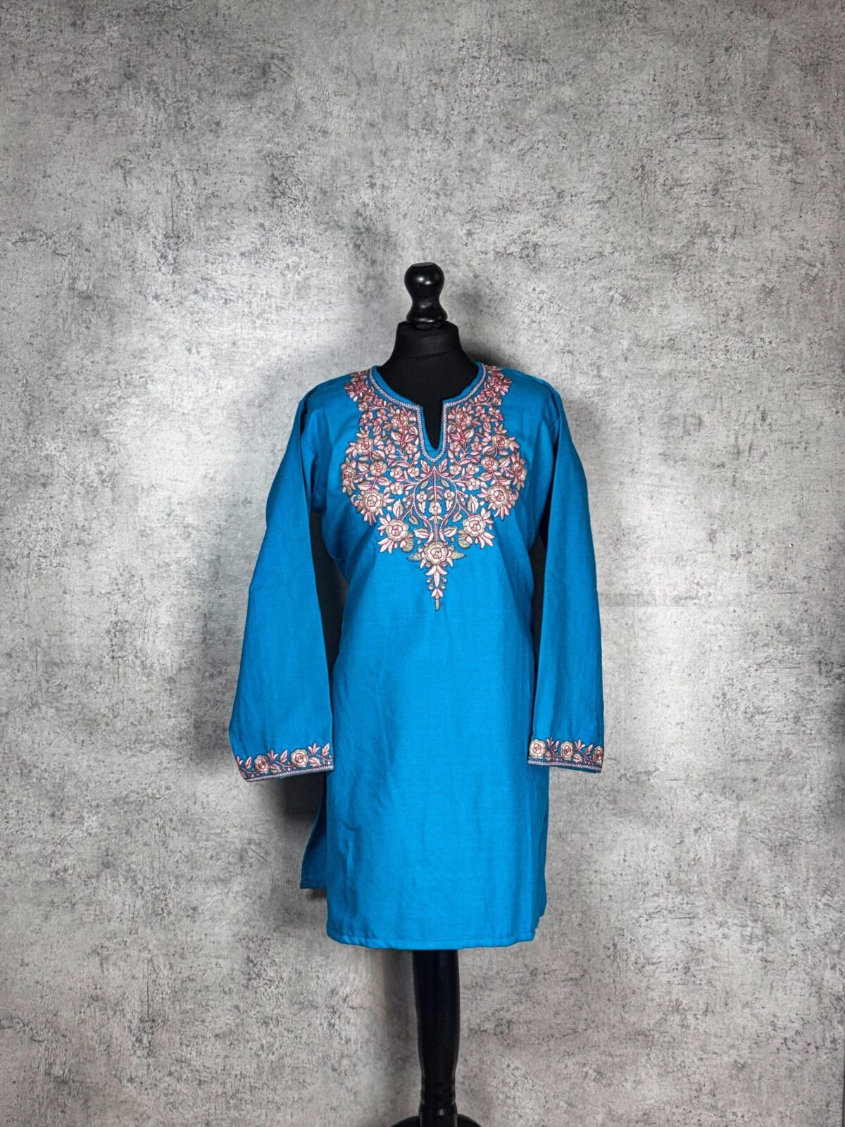 Bluehaven Flora Kashmiri Short Kurti