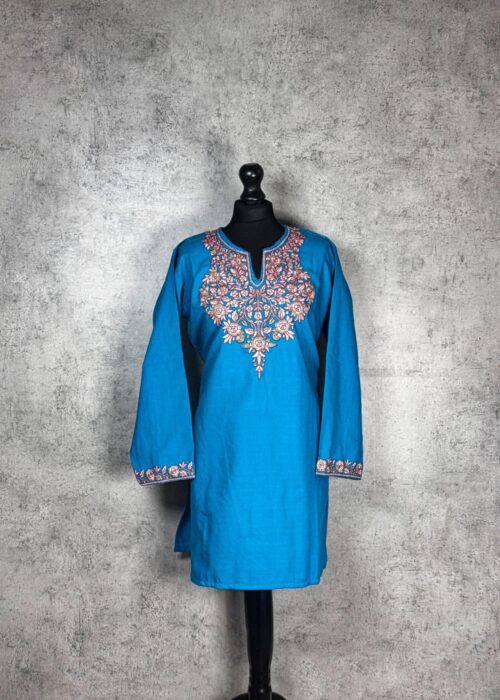 Bluehaven Flora Kashmiri Short Kurti