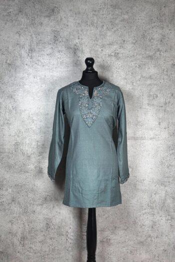 Mistleaf Kashmiri Short Kurti