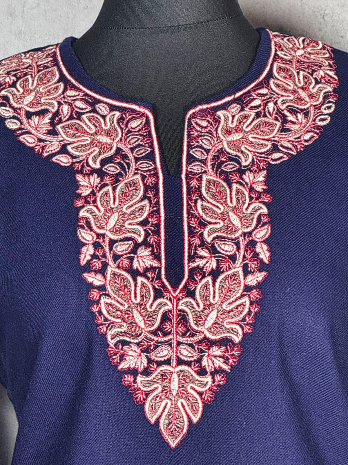 Velara Nightfall Kashmiri Short Kurti