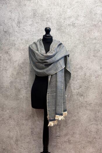 Heritage Pashmina® Silver Ash Cashmere Scarf
