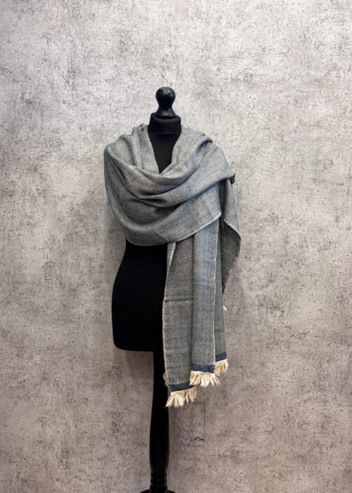 Heritage Pashmina® Silver Ash Cashmere Scarf