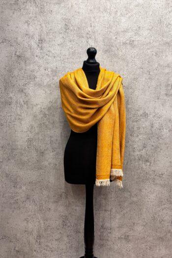 Heritage Pashmina® Golden Saffron Kashmiri Cashmere Scarf