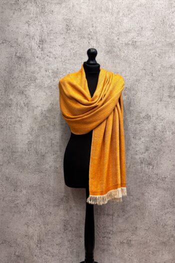 Heritage Pashmina® Sunlit Herringbone Cashmere Scarf