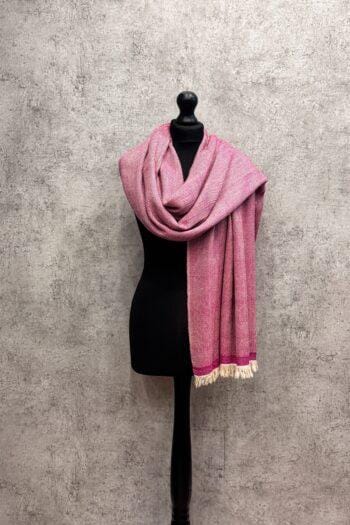 Heritage Pashmina® Rosewood Mist Kashmiri Cashmere Scarf