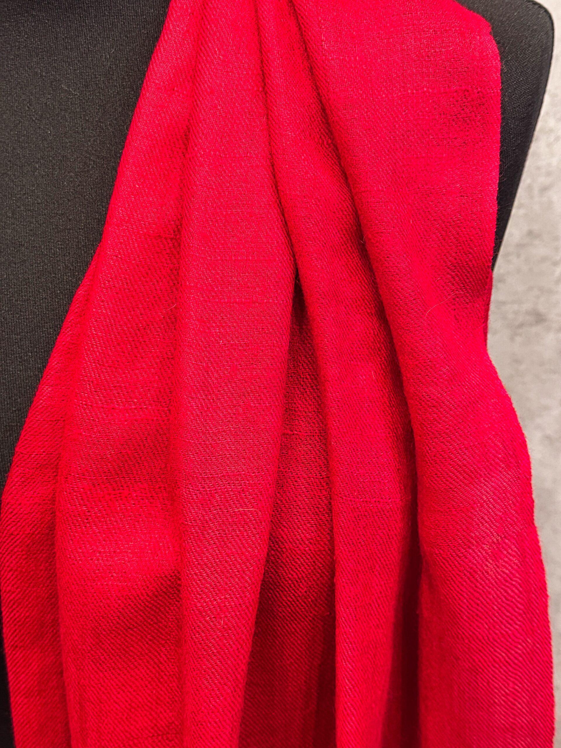 IMG_9111-scaled-700x933 Heritage Pashmina® Ruhani Crimson Pashmina Scarf - Image 2
