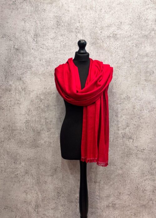 Heritage Pashmina® Ruhani Crimson Pashmina Scarf