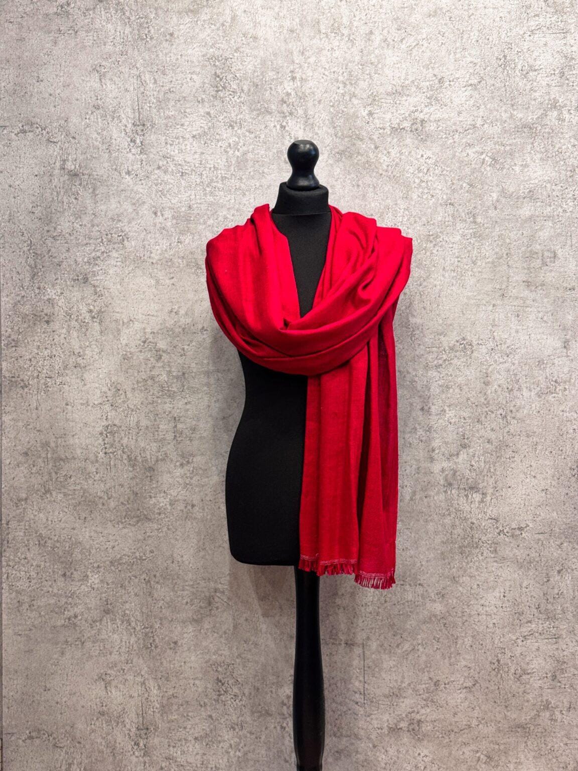 Heritage Pashmina® Ruhani Crimson Pashmina Scarf
