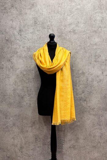Heritage Pashmina® Zaiba Mustard Glow Pashmina Scarf