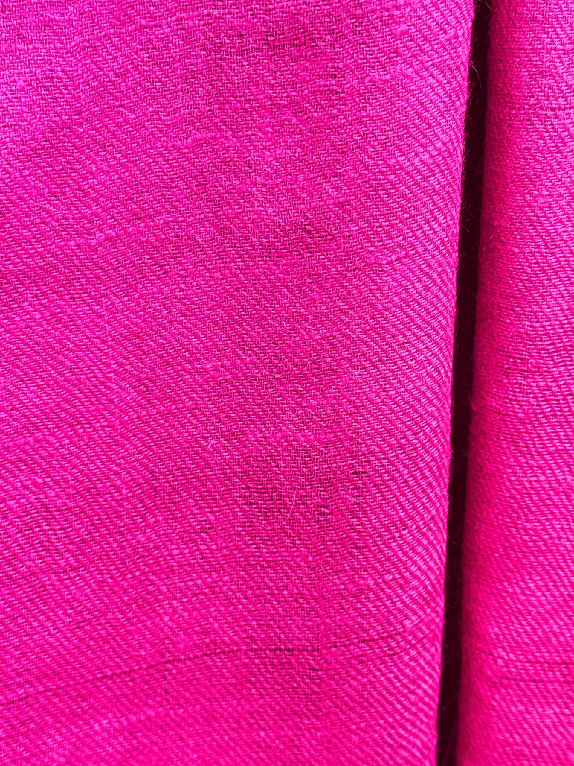 IMG_9121-scaled-700x933 Heritage Pashmina® Gulbahaar Fuchsia Pashmina Scarf - Image 2