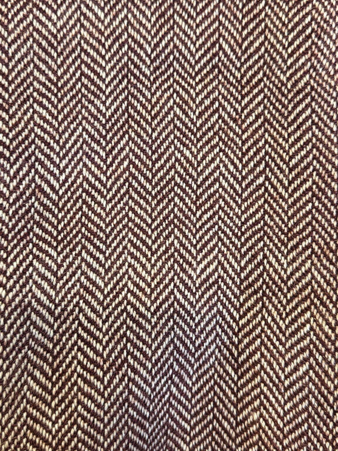 Heritage Pashmina® Rustwood Herringbone Kashmiri Cashmere Scarf