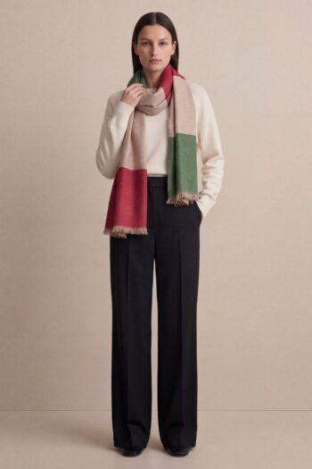 Heritage Pashmina® Rangrez Mosaic Handwoven Scarf