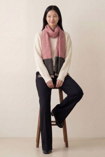 Heritage Pashmina® Shaan Stripe Handwoven Scarf