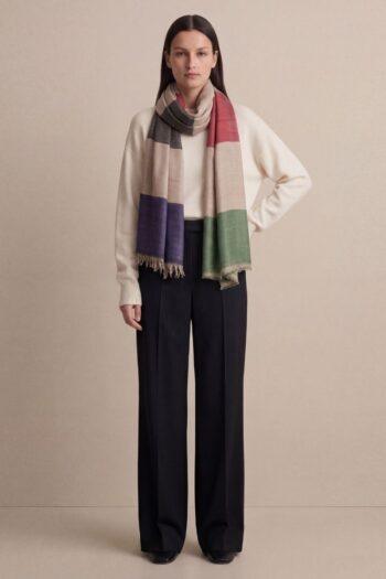 Heritage Pashmina® Gulzar Drift Handwoven Scarf